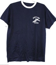 VTG Track Jersey Shirt Mens Shikellamy PA Track Blue &amp; White 1960-1970s L - $43.56
