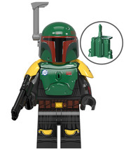 Boba Fett The Mandalorian v2 Star Wars Custom Minifigure Toys - $2.68