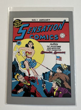 DC Comic Card 1992 Series I Classic Covers Sensation Comics Wonder Women #1 #174 - £5.30 GBP