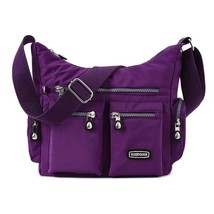 Waterproof Nylon Bag, Casual Shoulder Bag Women&#39;s Trendy Purse - £36.59 GBP