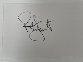Robin Yount Signed Autographed 3x5 Index Card 6 - £15.92 GBP