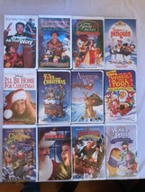 12 VHS Tape Lot - Richie Rich Francesco’s Christmas Carol Toys Saved Annabel - £7.46 GBP