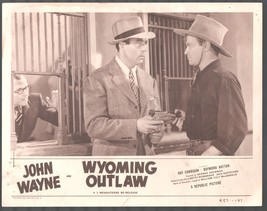 Wyoming Outlaw 11x14 Lobby Card Raymond Hatton Don &#39;Red&#39; Barry - £26.58 GBP