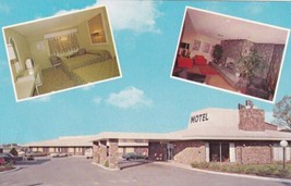 Ambassador Motel Manchester Tennessee TN Room Lobby Postcard D48 - £2.34 GBP