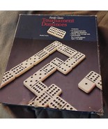 Tournament Dominoes- Family Classic  -1993 Vintage Game-Complete - $18.00