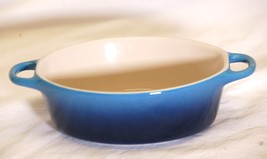 Colorz Single Serving Blue Dutch Oven Casserole Bowl Tabletops Unlimited - £14.87 GBP