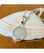 H2O Just Add Water Locket Customized Replica Purple Tanzanite Stone Rhod... - $102.86 CAD