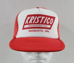 Vintage Kristico INC. Mankato, Mn. Snap-back Vernon Headliner Trucker Hat - £11.45 GBP