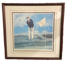 Tom Watson The Chip Heard Round The World Golf Lithograph Michael Lane /250 1986 - $299.00