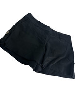 bebe black side button tab cuff shorts Size 2 - $19.79