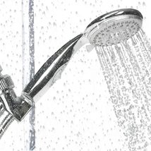 Vive Hand Held Shower Head with Long Hose - Detachable 2 in 1 Universal, ‎Chrome - £20.16 GBP