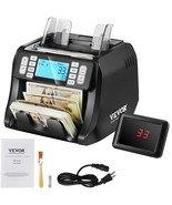 VEVOR Money Counter Machine, Bill Counter with UV, MG, IR and DD Counter... - $2,913.67 MXN