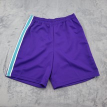 Team Threadz Shorts Mens L Purple Athletic Elastic Waist Pull On Jersey - $19.68