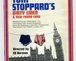 Tom Stoppards&#39; Dirty Linen &amp; New Found Land Program Arts Theatre London ... - $24.72