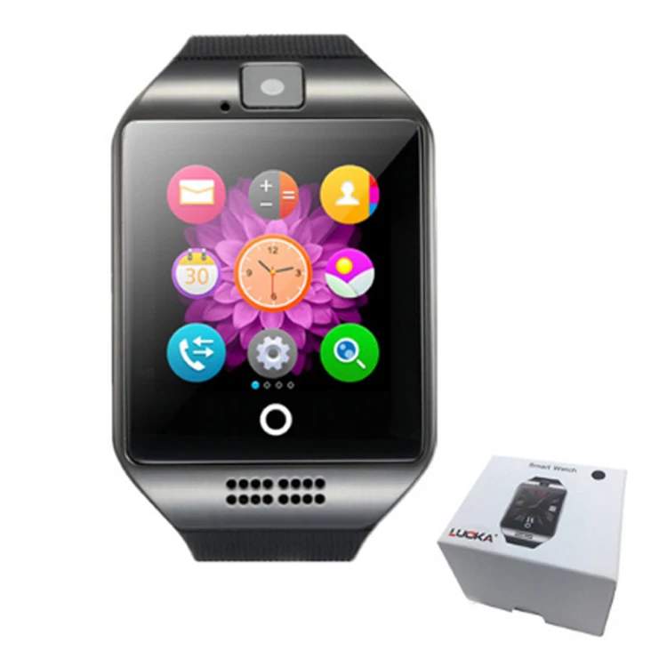 Q18 Bluetooth Smart Watch 2020 With Camera Facebook Whatsapp Twitter Sync Sms  S - £148.35 GBP