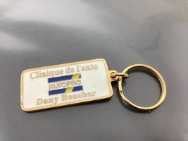 Vintage Promo Keyring Autopro Keychain Dany Boucher Porte-Clé Clinique De L’auto - £5.89 GBP