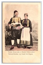 National Costume of Konavoska in Okolika Dubrovačka Croatia UNP UDB Postcard N22 - £3.13 GBP