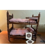 Vintage Boyd Sweet Dreams Bed Set Brown Wooden Furniture - $49.50