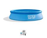 INTEX 28131EH Easy Set Inflatable Swimming Pool Set: 12ft x 30in  Inclu... - £99.49 GBP