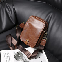 Men&#39;s Shoulder Bag  And -Style Crossbody Small Bag Mini Mobile Phone Sports Bag - £28.52 GBP