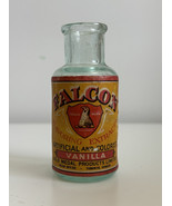Vintage Vide Falcon Vanille Artificiel Et Coloré Aromatisant Extrait Bou... - $403.06 MXN