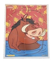 Playskool Pumbaa The Warthog Disney Lion King 359-06 Wooden Puzzle - £7.54 GBP