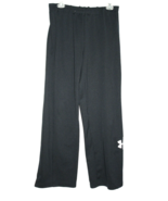 Under Armour Women&#39;s Semi Fitted Black Sweatpants Size Medium M Elastic ... - £13.62 GBP