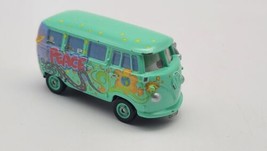 Disney Pixar Fillmore Volkswagen VW Bus Peace Love Diecast Loose - $6.80
