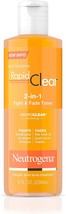 Neutrogena Rapid Clear 2-in-1 Fight &amp; Fade Toner 8 oz (Pack of 2) - £38.94 GBP