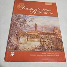 Italian Art Songs of the Romantic Era Medium Low Patricia Adkins Chiti - $11.98