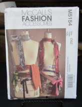 McCall&#39;s M5154 Scarves, Belts, Shimmy &amp; Charms Pattern - One Size - $9.89