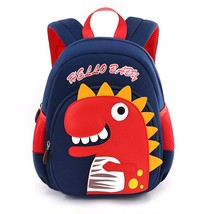 2 Sizes Fashion Dinosaur Childrens Backpack 3D Toddler Kindergarten School Bags  - £27.66 GBP