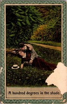 A Hundred Degrees in the Heat Love Postcard PC74 - £3.94 GBP