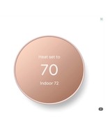 Google Nest Thermostat - Smart Thermostat for Home - Programmable Wifi Sand - $1,220.30 MXN
