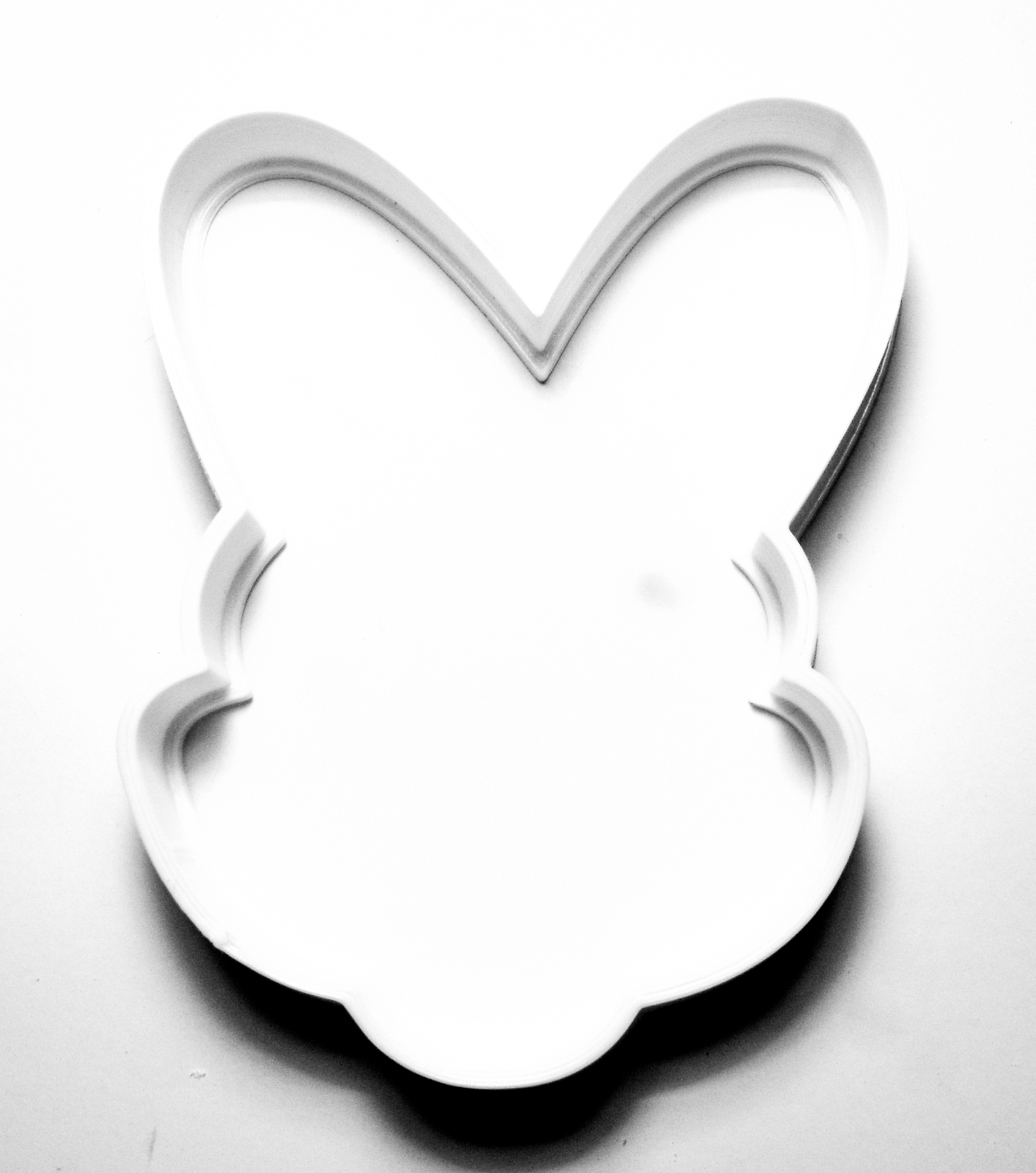 Easter Bunny Rabbit Ears Head Spring Animal Cookie Cutter 3D Printed USA... - $2.99