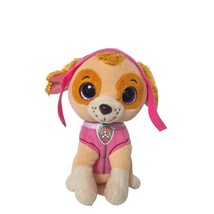 Ty Beanie Boos Paw Patrol Skye Dog Plush Stuffed Animal 2017 6.25&quot; - £17.29 GBP