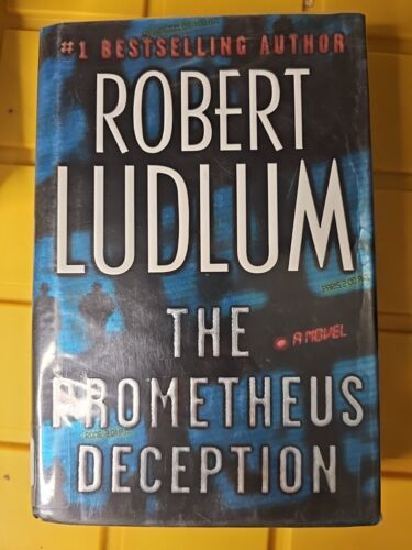 Robert Ludlum Lot Hardcover Prometheus Deception Sigma Protocol Paris Option Item image 7