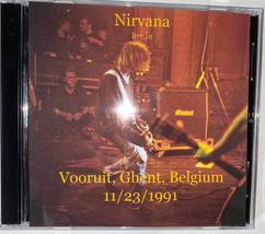 Nirvana Live 1991 Vooruit, Ghent, Belgium CD Very Rare 11/23/1991 Soundboard - £20.08 GBP