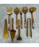 Vtg Lot of 9 UltraTemp Amber Kitchen Utensils - Robinson Knife Co-Made i... - $137.20 CAD