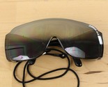 Vtg ZURICH USA Z87 Sunglasses Shield Fitovers Men&#39;s Eye Wear Reflective - £27.24 GBP