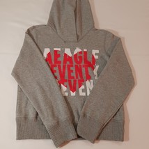 American Eagle Outfitters Hoodie Seventy Seven Women's Size L Gray Sweatshirt image 11