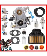 Essential Carburetor &amp; Air Filter Set for Husqvarna 455 Rancher Chainsaw... - $58.73 CAD