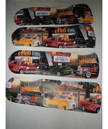 CUSTOM- 50&#39;s MEL&#39;S DINER CLASSIC CAR DRAG RACE VINTAGE GAS STATION CEILI... - $118.79