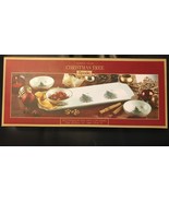 Spode Christmas Tree Rectangular Tray with 3 Dip Dishes - £28.12 GBP