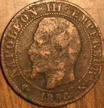 1856 B France 5 Centimes Coin - £1.57 GBP