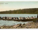 Churchboat in Sweden Undivided Back Postcard  - $9.90
