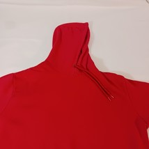 Zelos Men’s Red Cotton Blend Drawstring Hoodie Pullover Sweatshirt Size Large image 7