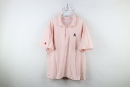 Sport of Kings SOKFY Mens 3XL Spell Out Skull Crossbones Polo Shirt Pink... - £37.12 GBP