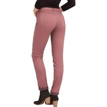 New NWT Womens 4 Prana Kayla Jeans Denim Dark Mauve Rose Pink Stretch Comfy 27 - £102.06 GBP