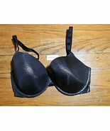 Dobreva Bra Womens 36E Black Sparkle Underwired Adjustable Strap - $33.78 CAD
